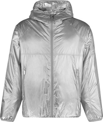 Herno Laminar Hooded Jacket - Heren - Winterjassen - Grijs - L - Polyester - Jassen