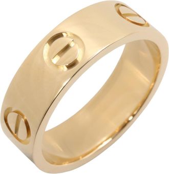 Cartier Gold Yellow Gold (18K) Band Ring (Pre-Owned)