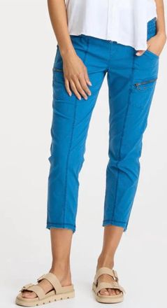 Xcvi Acker Slim Pant In Poseidon Pigment