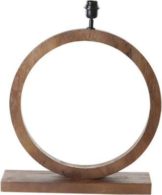 Light & Living L&aacute;mpara De Mesa - Tinar - Marr&oacute;n - Madera - - Light&living