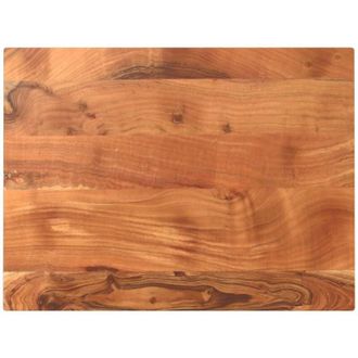 vidaXL vidaXL Piano Tavolo 80x50x2,5 cm Rettangolare Legno Massello Acacia