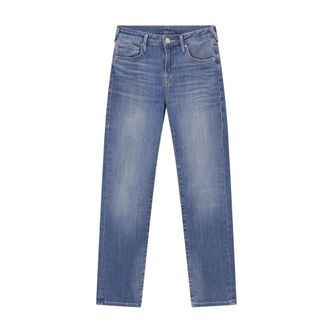 True Religion Slim-fit Jeans, female, Blue, Size: W30 Piper Crop