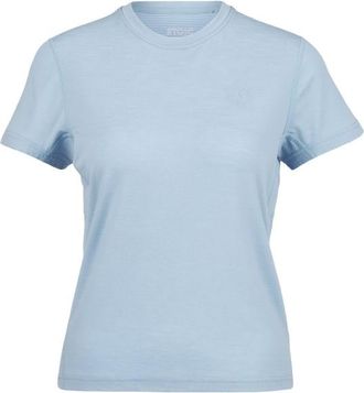 Stoic MerinoMesh150 SadjemSt. T-Shirt Merinoshirt f&uuml;r Damen | grau