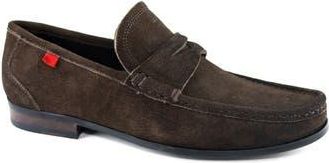 Marc Joseph New York Lexington Penny Loafer in Brown Suede at Nordstrom Rack, Size 9.5