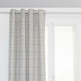 Atmosphera Atmosphera - Tenda oscurante seth 140x260cm grigio chiaro cr&eacute;ateur dint&eacute;rieur