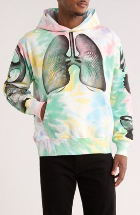 Pleasures Dysfunction Graphic Hoodie in Multi at Nordstrom, Size Xx-Large