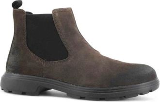 Geox U Meiern - Heren - Chelseaboots - Bruin - 45 EU - Leer - Schoenen