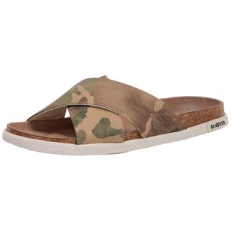 SeaVees Santa Rosa Slide Khaki Camouflage WSRSA21TSR Womens