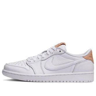 Air Jordan 1 Retro Low OG Premium White Tan 905136-100