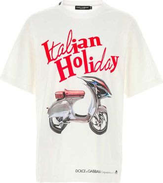 Dolce & Gabbana White cotton t-shirt