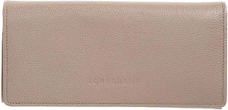 Longchamp Le Foulonne Leather Continental Wallet in Turtledove at Nordstrom