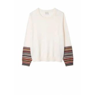 Paul Smith Dames, Truien, Beige, Maat: XS Wol