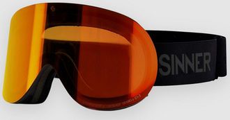 Sinner Taur Matte Black Goggle schwarz