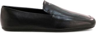 Prada Mocassini con logo - Nero