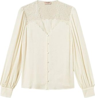 Twinset Mujer, Blusas y Camisas, Blanco, Talla: M