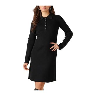 Y.A.S Y.a.s, Kleedjes, Dames, Zwart, XL, Yasnama LS Knit Dress