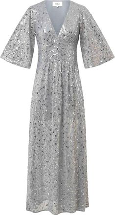 BA&SH Donna, Abiti, Grigio, S, new