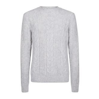 Eleventy Maglia girocollo treccia