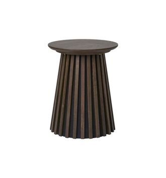 Moloo Mesa auxiliar de roble ahumado &oslash;40 cm