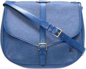 Louis Vuitton Pre-owned Cross Body Bag - unisex - Vintage Schoudertas - Blauw - ONE Size - Leer - Vintage