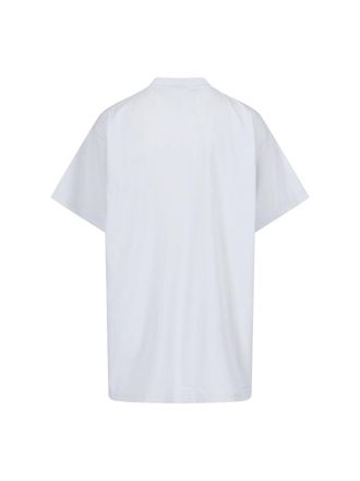 Balenciaga Mens T-Shirts And Polos White Cotton