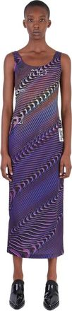 Maisie Wilen Ghost Jurk - Grafisch Motief- Mouwloos - Dames - Casual kleedjes - Veelkleurig - S - Polyester - Kleedjes