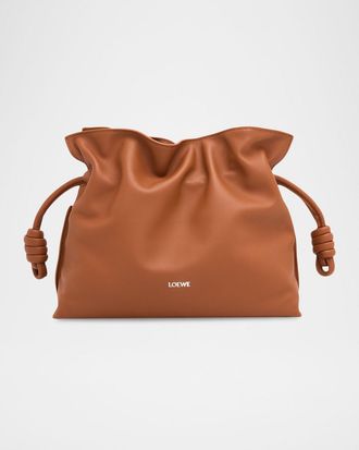 Loewe Flamenco Medium Clutch Bag in Nappa Leather