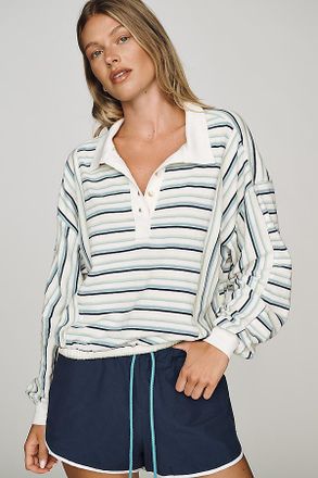 Pilcro Cotton Polo Top