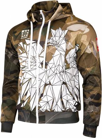 OEM Sudadera Deportiva Para Hombre, Camuflaje Polaco, Talla 2xl