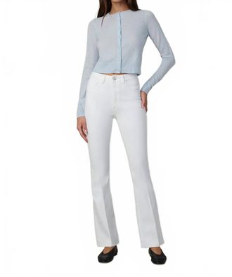 Joe's Hi Honey Bootcut Jeans In White