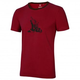Oc&uacute;n Classic T Organic Airwolf T-Shirt f&uuml;r Herren | rot