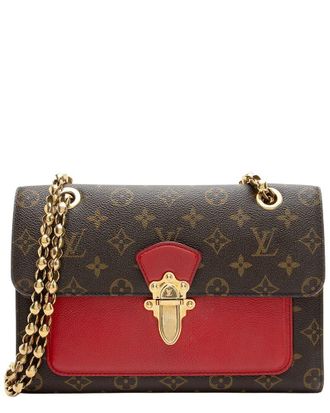 Louis Vuitton Brown Monogram Canvas Victoire Chain Bag (Authentic Pre-Loved)