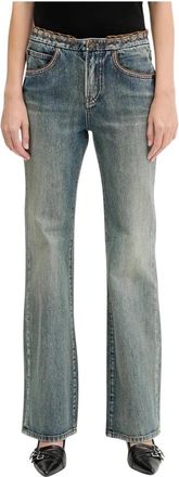 Miss Sixty Lacing Trim Jeans - Dames - Regular Fit Jeans - Blauw - W29 L32 - Denim - Jeans