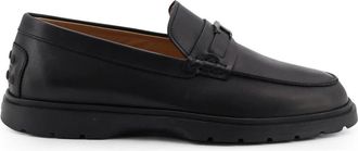 Tod's Flat shoes Black - male - Tods - Loafers - Black - 6 1/2 UK - Shoes
