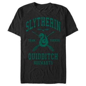 Harry Potter Mens Harry Potter Slytherin Quidditch Team Seeker Graphic T-Shirt in Black at Nordstrom, Size Xxx-Large