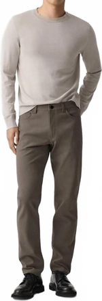 Theory Raffi 5-Pocket Twill Pants In Morel