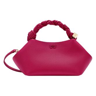 Ganni Bou Bag Small Grained - female - Ganni - Handbags - Red - ONE SIZE - Bags