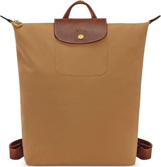 Longchamp Zaino Le Pliage medio - Marrone