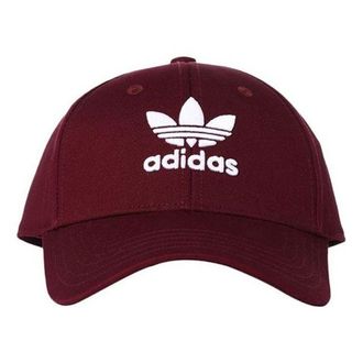 adidas Trefoil Baseball Cap Burgundy DV0175