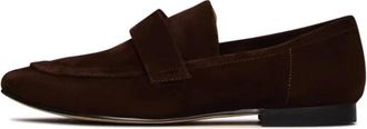 Cesare Gaspari Su&egrave;de Penny Loafers - Bruin - Dames - Loafers - Bruin - 41 EU - Su&egrave;de - Schoenen