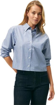 Brooks Brothers Mujer, Blusas y Camisas, Azul, Talla: S