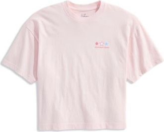 Vineyard Vines Boxy Graphic T-Shirt in Pink Drink at Nordstrom, Size X-Large