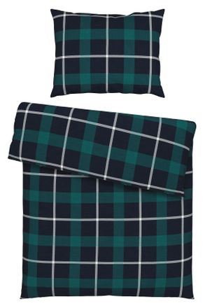 Esposa Bettw&auml;sche, Blau, Textil, Karo, 140x200 cm, pflegeleicht, atmungsaktiv, hautfreundlich, schadstoffgepr&uuml;ft, bio, Heimtextilien, Bettw&auml;sche & Leint&uuml;cher