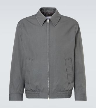 Lardini Giacca blouson in cotone e seta