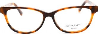 GANT GA4122 Tortoiseshell Acetate Eyeglasses - Brown