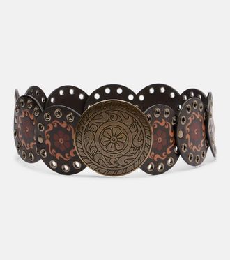 Etro Leather belt