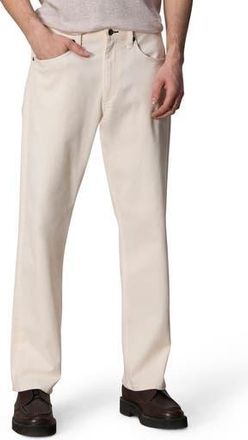 Rag & Bone Fit 4 Aero Stretch Straight Leg Baggy Jeans in Ecru at Nordstrom Rack, Size 31 X 32