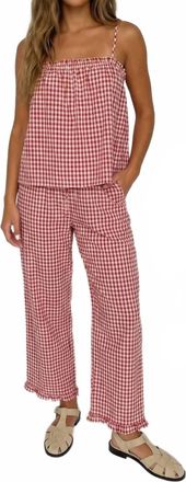 twentyfour Womens Sweet Summer Set In Red