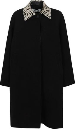 R&oacute;he Dames, Mantels, Zwart, Maat: XS Wol