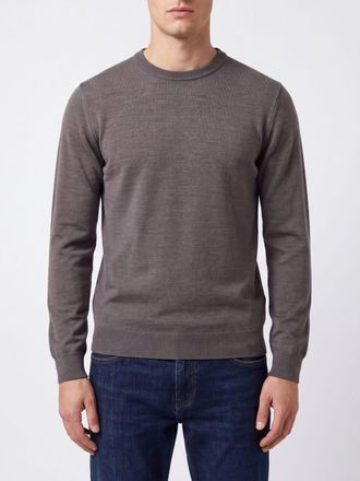 K-Way Maglia girocollo in misto lana, seta e cashmere